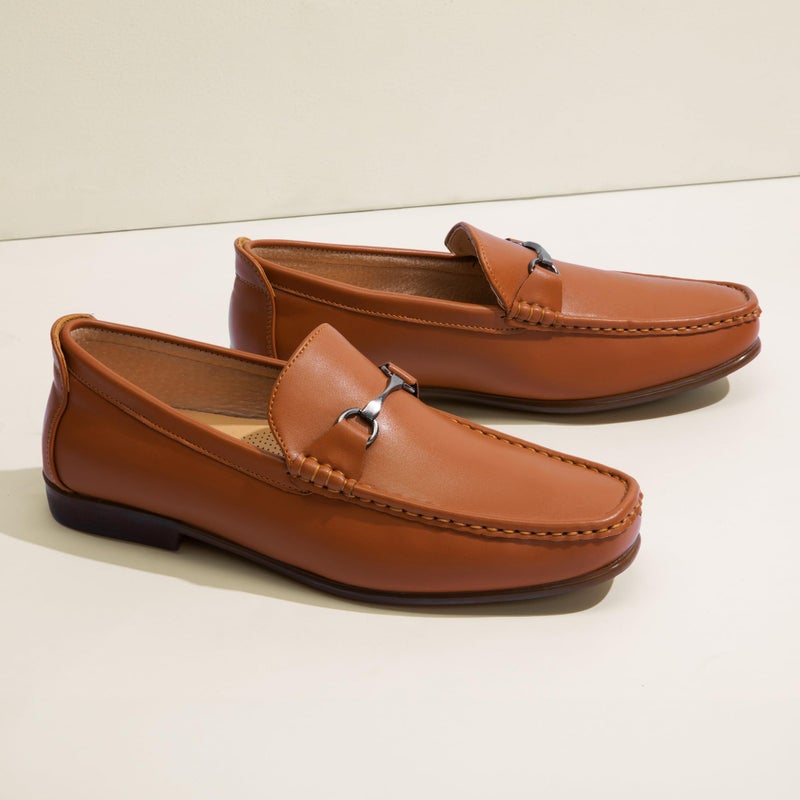 Bruno Marc Men's Dress Loafers Slip On Casual Driving Loafer,Size 7,Tan,Henry-1 - Image 5